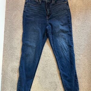 JCrew 9” High rise skinny jeans size 31